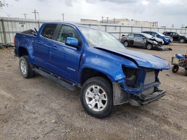1GCGSCEN2K1130261 - 2019 CHEVROLET COLORADO L BLUE photo 1