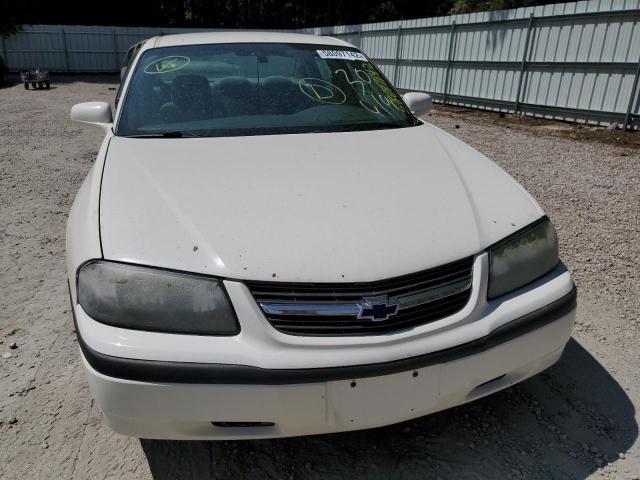 2G1WF52E549200861 - 2004 CHEVROLET IMPALA WHITE photo 9