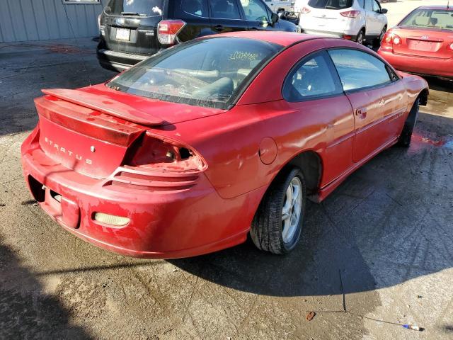 4B3AG52H51E226426 - 2001 DODGE STRATUS R/ RED photo 4