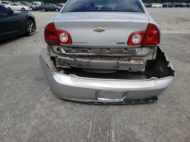 1G1ZC5E06AF170309 - 2010 CHEVROLET MALIBU 1LT ვერცხლისფერი ფოტო 9