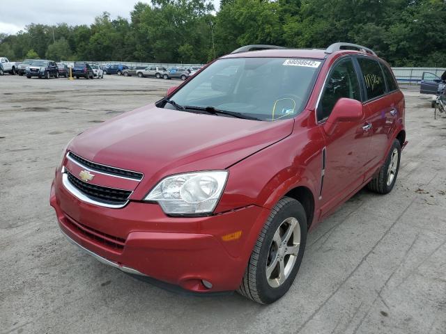 3GNFL4E58CS597478 - 2012 CHEVROLET CAPTIVA SP RED photo 2