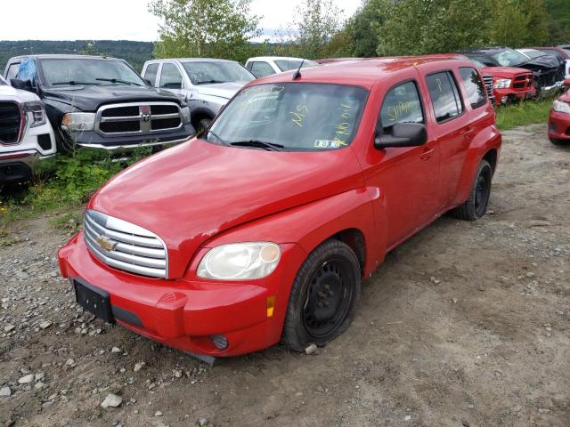 3GNBAADB1AS513573 - 2010 CHEVROLET HHR LS RED photo 2