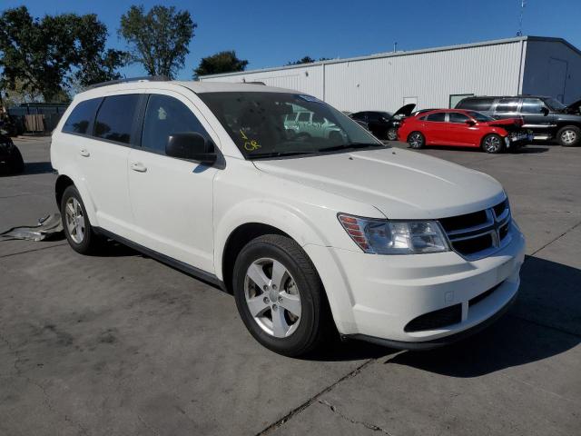 3C4PDCAB6GT238775 - 2016 DODGE JOURNEY WHITE photo 1