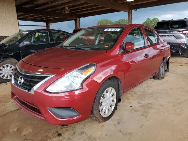 3N1CN7AP8GL838571 - 2016 NISSAN VERSA S RED photo 2