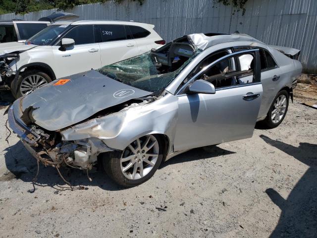 1G1ZG5E71CF263386 - 2012 CHEVROLET MALIBU LTZ ვერცხლისფერი ფოტო 2