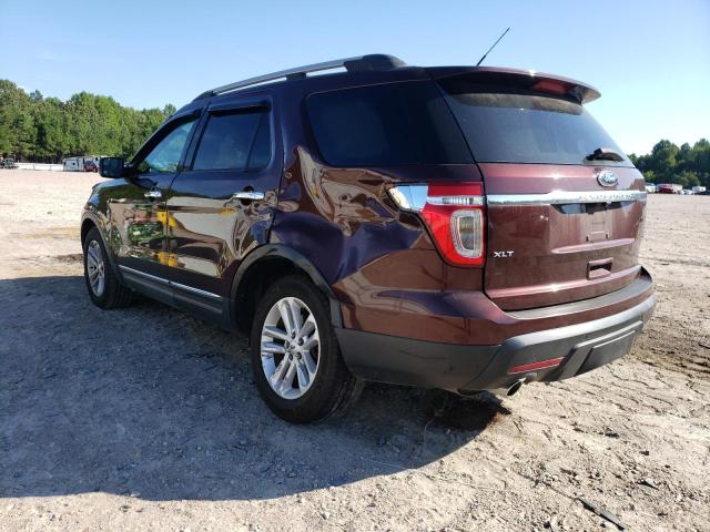 1FMHK8D84CGA63461 - 2012 FORD EXPLORER X BURGUNDY photo 3