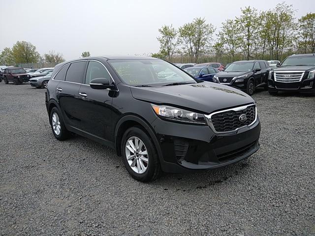 5XYPG4A32KG586224 - 2019 KIA SORENTO L GRAY photo 1