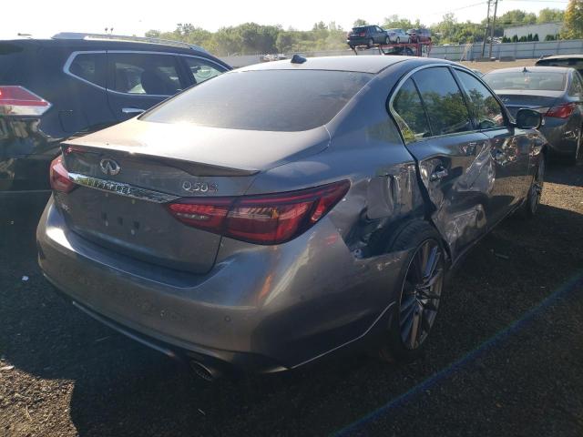 JN1FV7ARXJM481020 - 2018 INFINITI Q50 RED SP GRAY photo 4