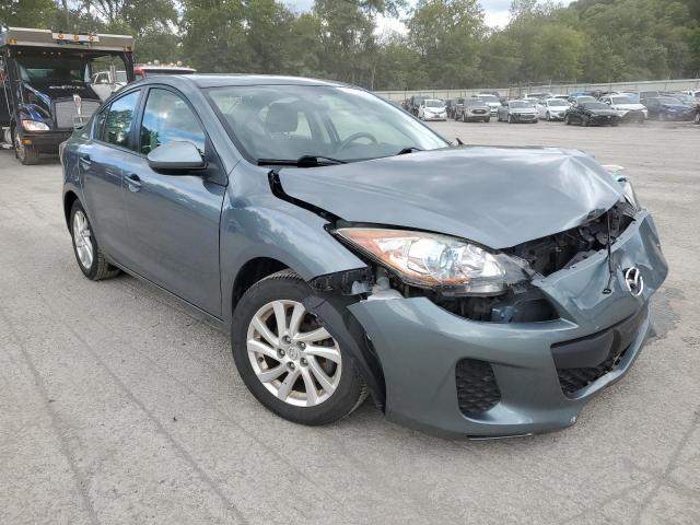 JM1BL1V84C1658715 - 2012 MAZDA 3 GRAY photo 1