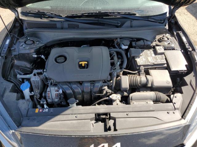 3KPF24AD6NE456189 - 2022 KIA FORTE FE BLACK photo 7