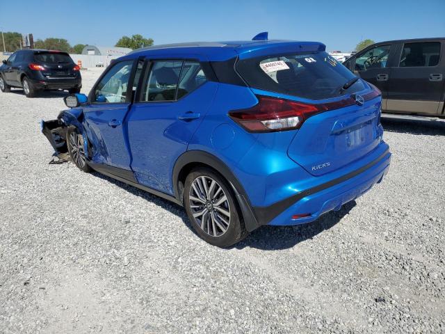 3N1CP5CVXML505049 - 2021 NISSAN KICKS SV BLUE photo 3