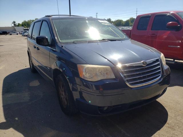 2A8HR54P58R836653 - 2008 CHRYSLER TOWN & COU BLUE photo 1