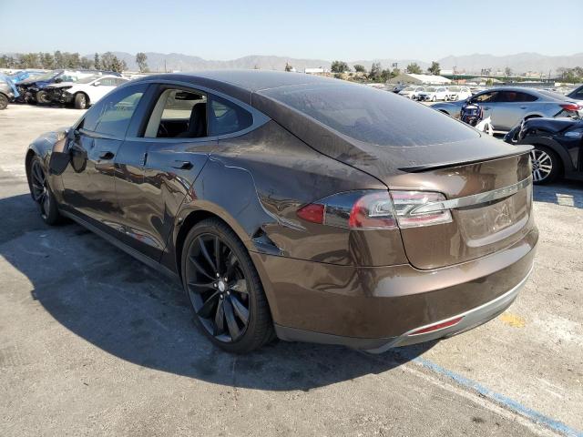 5YJSA1DP7DFP06229 - 2013 TESLA MODEL S Շագանակագույն լուսանկար 3