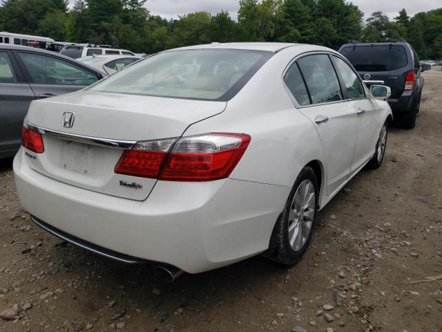 1HGCR2F83EA024128 - 2014 HONDA ACCORD EXL WHITE photo 4