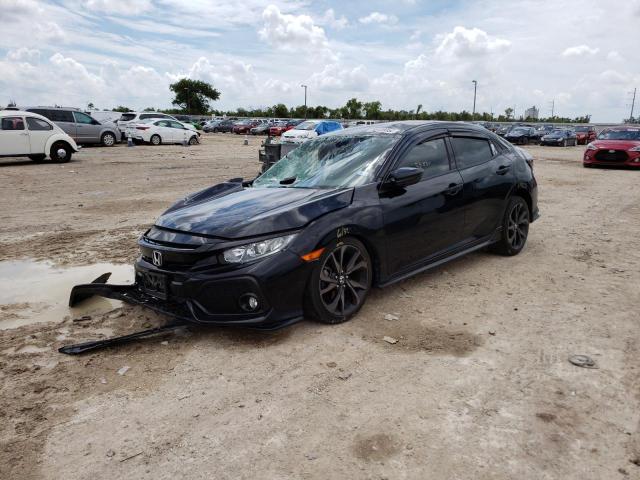 SHHFK7H40KU210976 - 2019 HONDA CIVIC SPOR BLACK photo 2