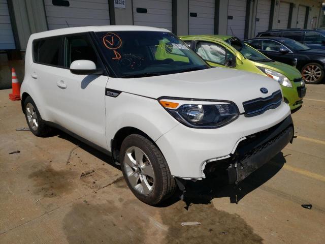 KNDJN2A27K7915908 - 2019 KIA SOUL WHITE photo 1