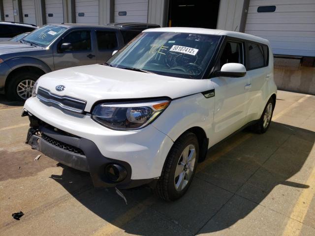 KNDJN2A27K7915908 - 2019 KIA SOUL WHITE photo 2