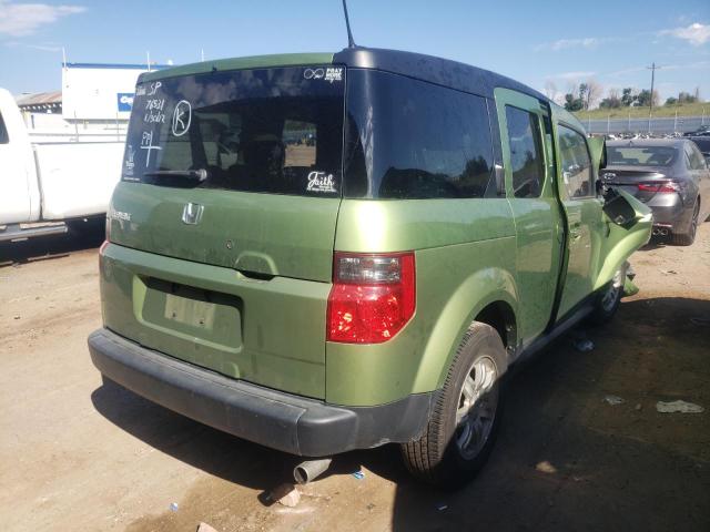 5J6YH28726L021202 - 2006 HONDA ELEMENT EX GREEN photo 4