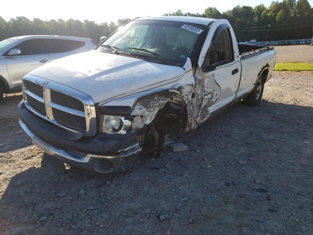 1D7HA16NX3J538976 - 2003 DODGE 1500 WHITE photo 2