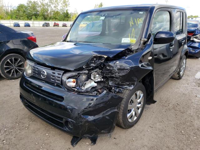 JN8AZ2KR4DT301087 - 2013 NISSAN CUBE S BLACK photo 2