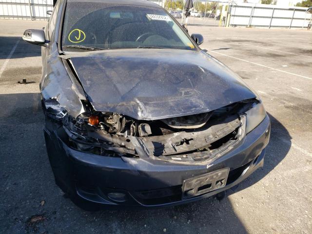 JH4CL96887C005296 - 2007 ACURA TSX CHARCOAL photo 9