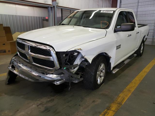 1C6RR6GP5DS604003 - 2013 RAM 1500 SLT WHITE photo 2