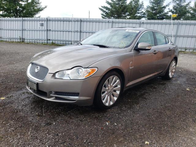 SAJXA06B09HR19128 - 2009 JAGUAR XF PREMIUM GRAY photo 2