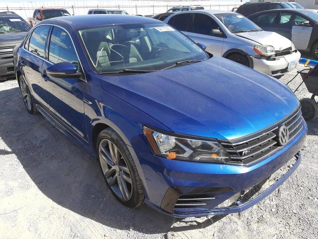 1VWDT7A37HC008436 - 2017 VOLKSWAGEN PASSAT R-L BLUE photo 1