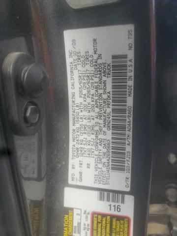 5TELU4EN4AZ695663 - 2010 TOYOTA TACOMA DOUBLE CAB  照片 10