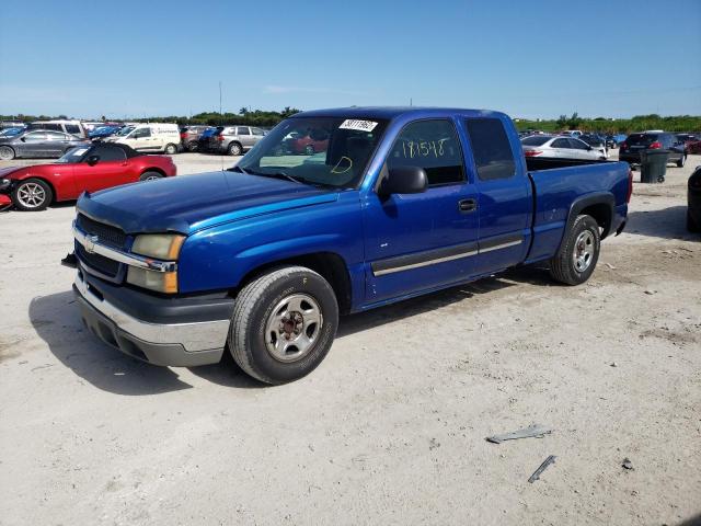 2GCEC19X931223309 - 2003 CHEVROLET SILVERADO BLUE photo 2