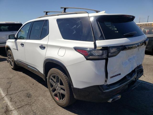 1GNERKKW6KJ252493 - 2019 CHEVROLET TRAVERSE P WHITE photo 3