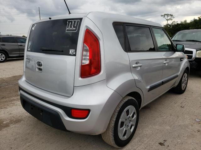 KNDJT2A51C7458515 - 2012 KIA SOUL SILVER photo 4