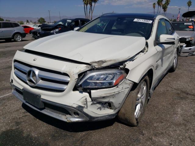 WDCTG4EB5GJ238726 - 2016 MERCEDES-BENZ GLA 250 WHITE photo 2