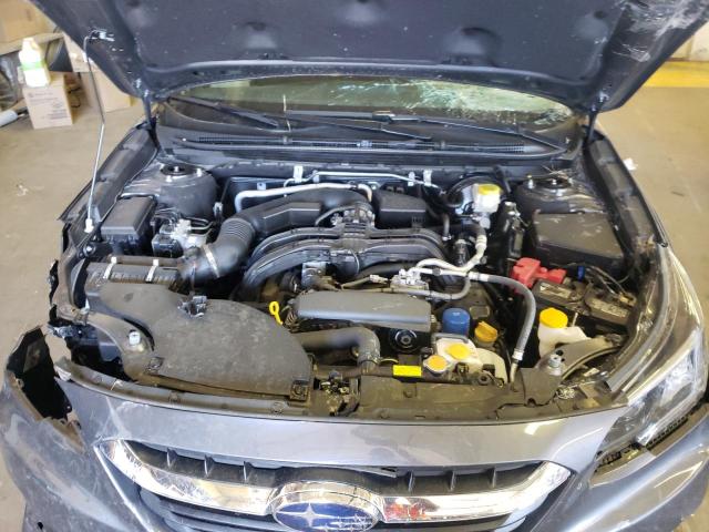 4S3BWAD66N3011568 - 2022 SUBARU LEGACY PRE GRAY photo 7