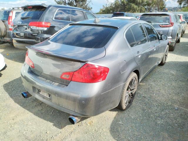 JN1CV6AP0CM626113 - 2012 INFINITI G37 BASE GRAY photo 4