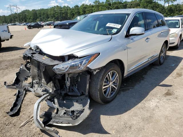 5N1DL0MN3LC533926 - 2020 INFINITI QX60 LUXE SILVER photo 2