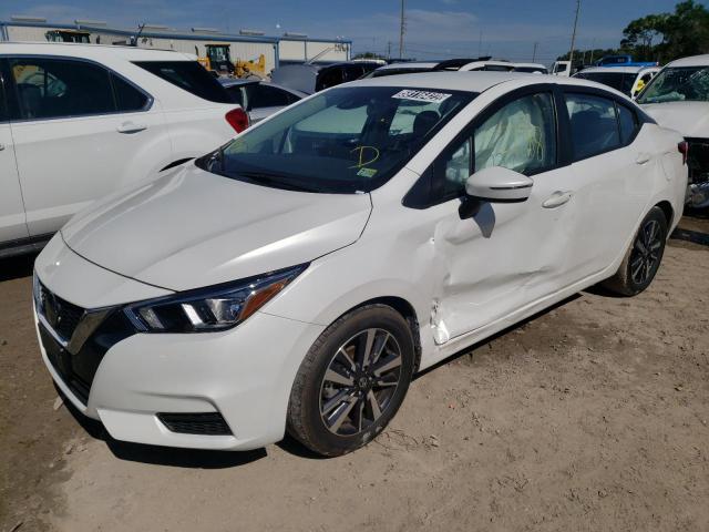 3N1CN8EV8ML889076 - 2021 NISSAN VERSA SV  photo 2