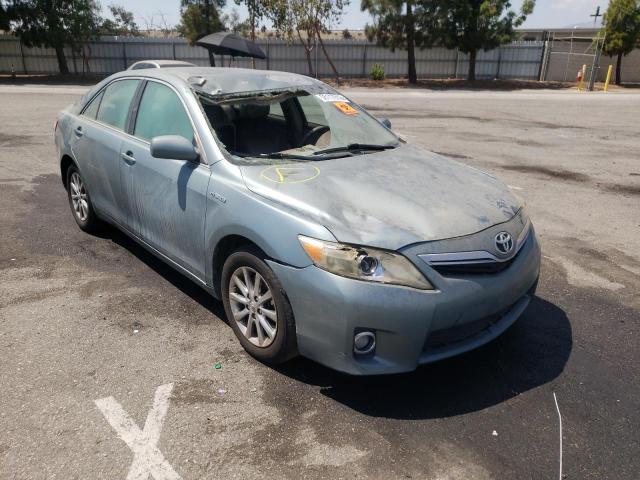 4T1BB3EK4BU130630 - 2011 TOYOTA CAMRY HYBR TURQUOISE photo 1