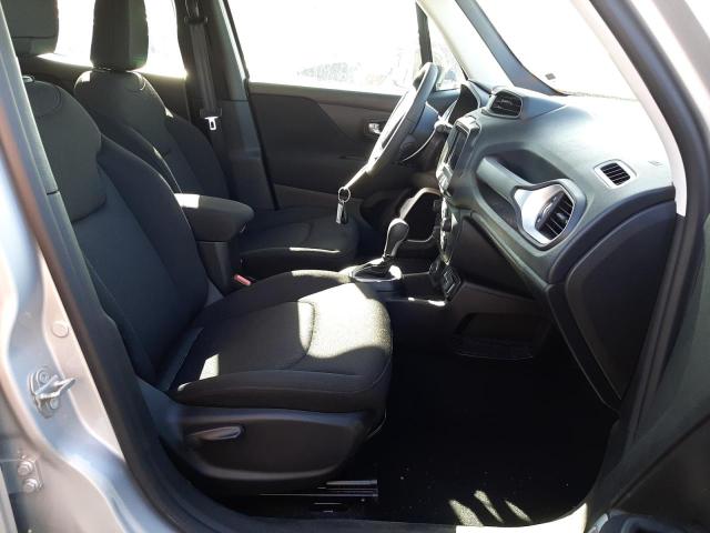 ZACNJDAB6MPN11395 - 2021 JEEP RENEGADE S SILVER photo 5