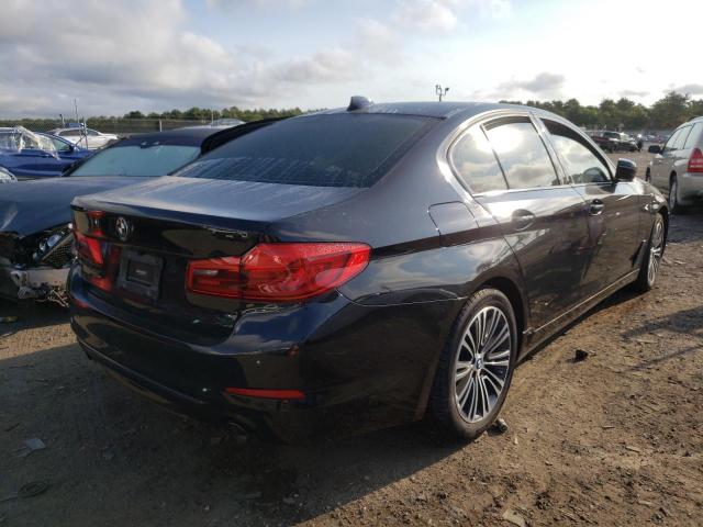 WBAJA7C56KG909661 - 2019 BMW 530 XI BLACK photo 4