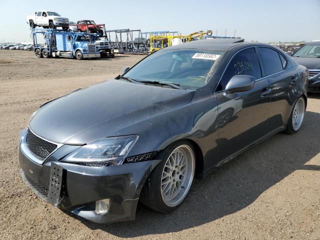 JTHCK262882027392 - 2008 LEXUS IS 250 BLUE photo 2