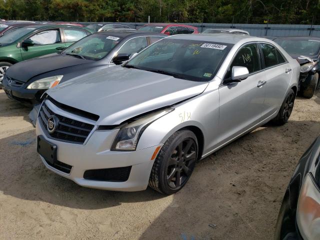 1G6AA5RA2D0112995 - 2013 CADILLAC ATS SILVER photo 2