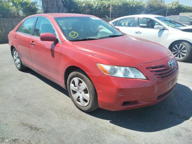 4T1BE46K77U140913 - 2007 TOYOTA CAMRY CE RED photo 1