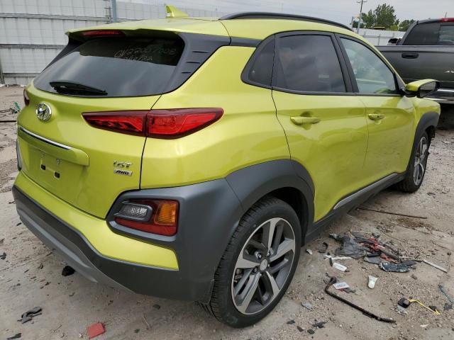 KM8K5CA56LU558756 - 2020 HYUNDAI KONA ULTIM GREEN photo 4