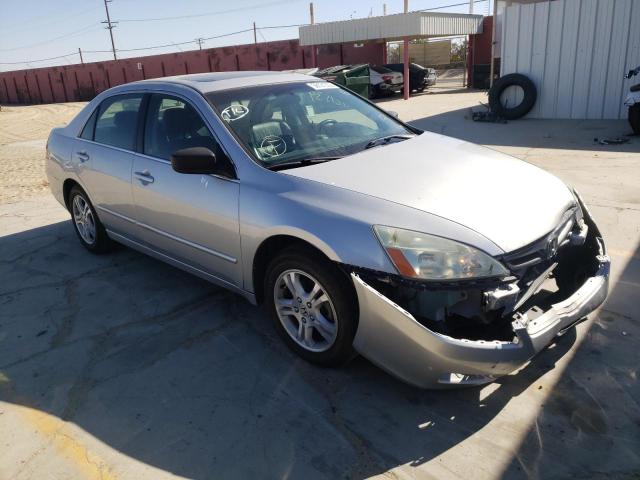 1HGCM55826A052733 - 2006 HONDA ACCORD EX SILVER photo 1