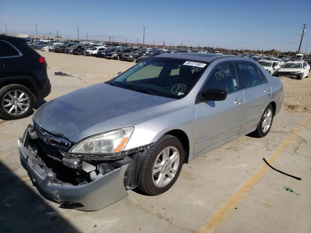 1HGCM55826A052733 - 2006 HONDA ACCORD EX SILVER photo 2