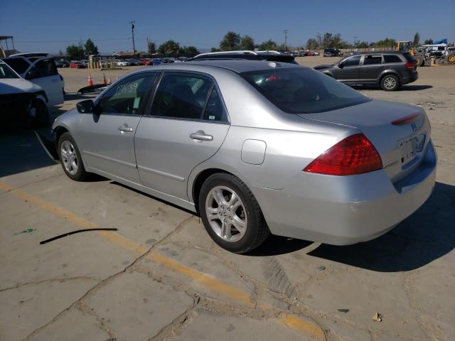 1HGCM55826A052733 - 2006 HONDA ACCORD EX SILVER photo 3