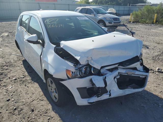 1G1JA6SHXG4166674 - 2016 CHEVROLET SONIC LS WHITE photo 1