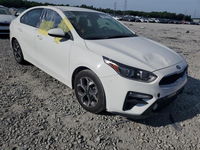 3KPF24AD7LE153578 - 2020 KIA FORTE FE WHITE photo 1