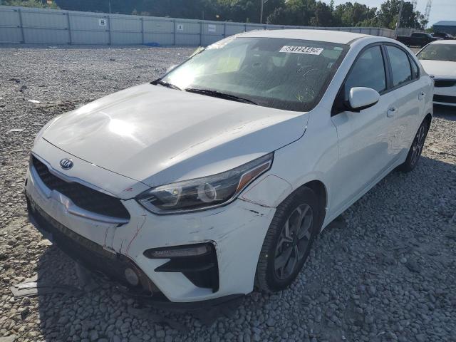 3KPF24AD7LE153578 - 2020 KIA FORTE FE WHITE photo 2